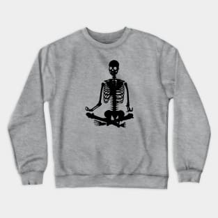 Skeleton Meditation Crewneck Sweatshirt